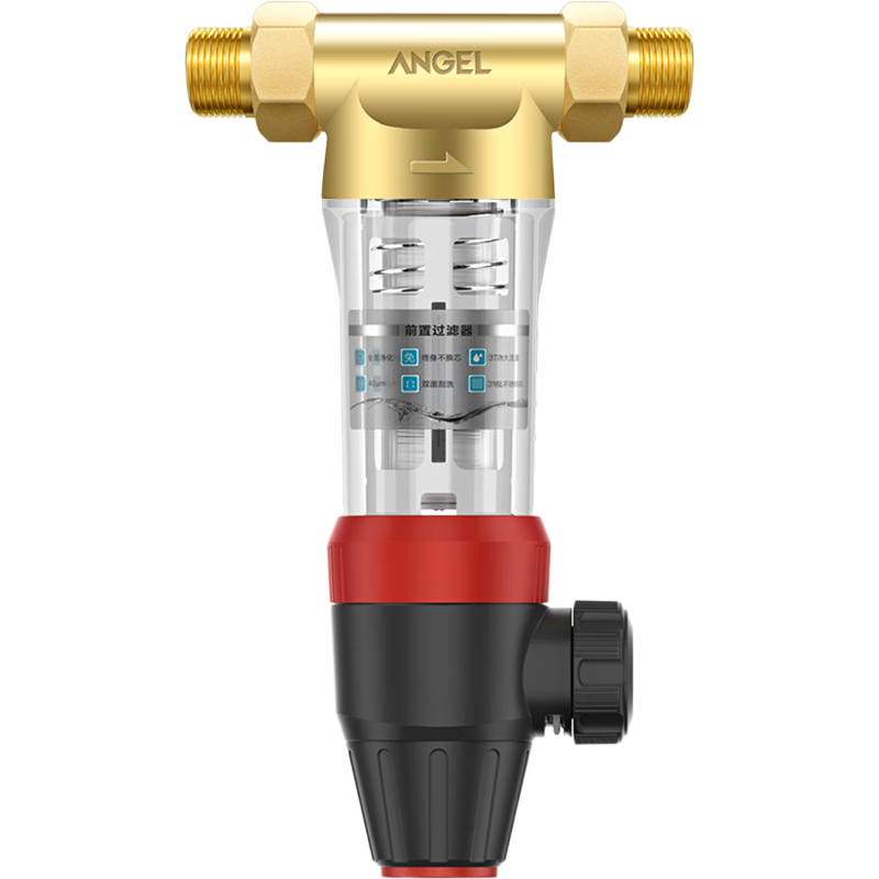 安吉尔前置过滤器 自动反冲洗 自来水过滤中央净水机 全屋家用净水器J2714 全屋过滤器