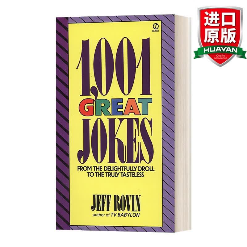 1001 Great Jokes 英文原版 1001个大笑话 英文版 进口英语原版书籍