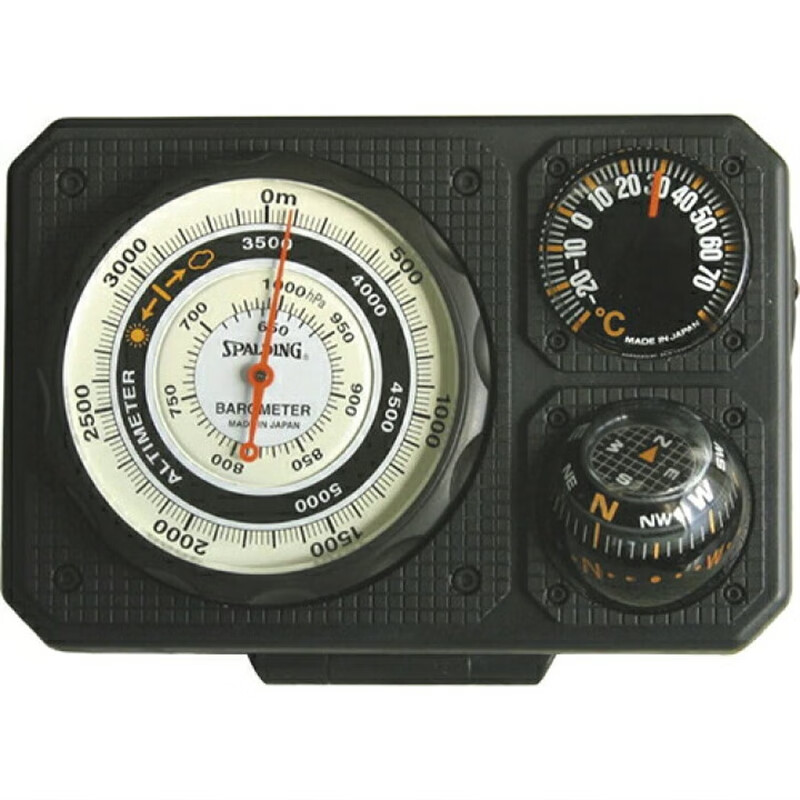 海拔高度计  日本 日本制造 汽车载用自驾游海拔表高度计温度表l 白色