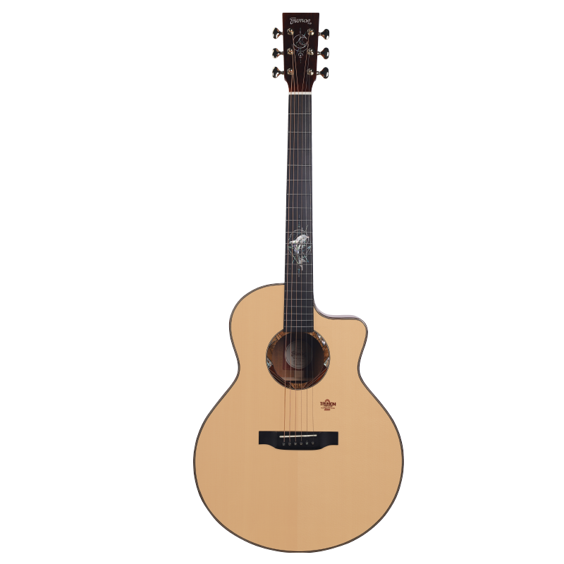 TrumonTF1900：云杉桃花芯全单民谣木吉他|怎么看京东吉他历史价格曲线