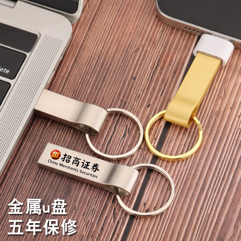 SomnAmbulist【优选百货】投标U盘小容量Logo标书招标招标优盘企业专用办公usb 银色 256MB