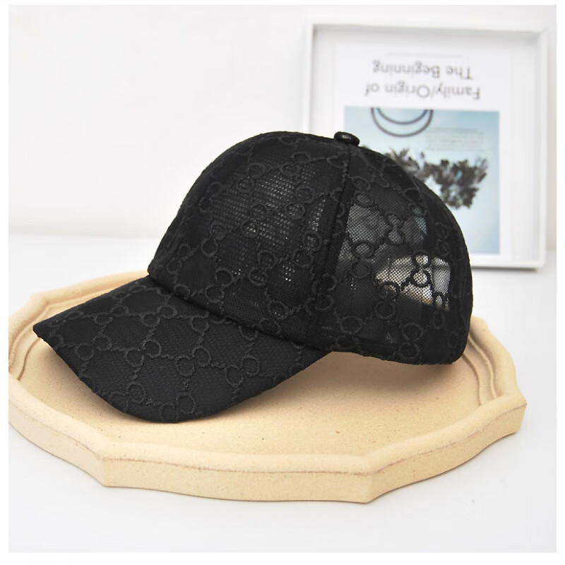 尊题(zunti)帽子女夏季薄款刺绣网眼棒球帽透气帽子遮阳时尚鸭舌帽