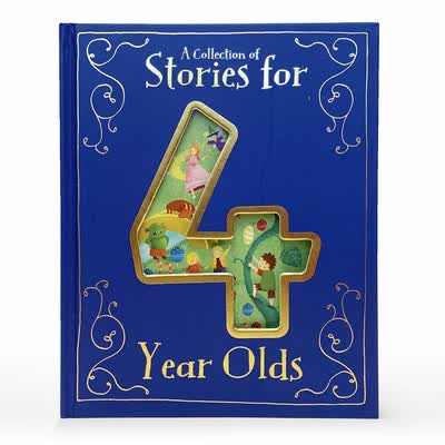 现货 A Collection of Stories for 4 Year Olds 英文原版 4 岁儿童故事集