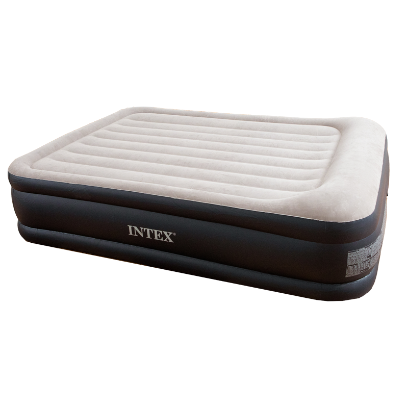 F INTEX 64136内置电泵线拉充气床垫 双人加厚加高内置枕头冲气垫床折叠床家用户外便携