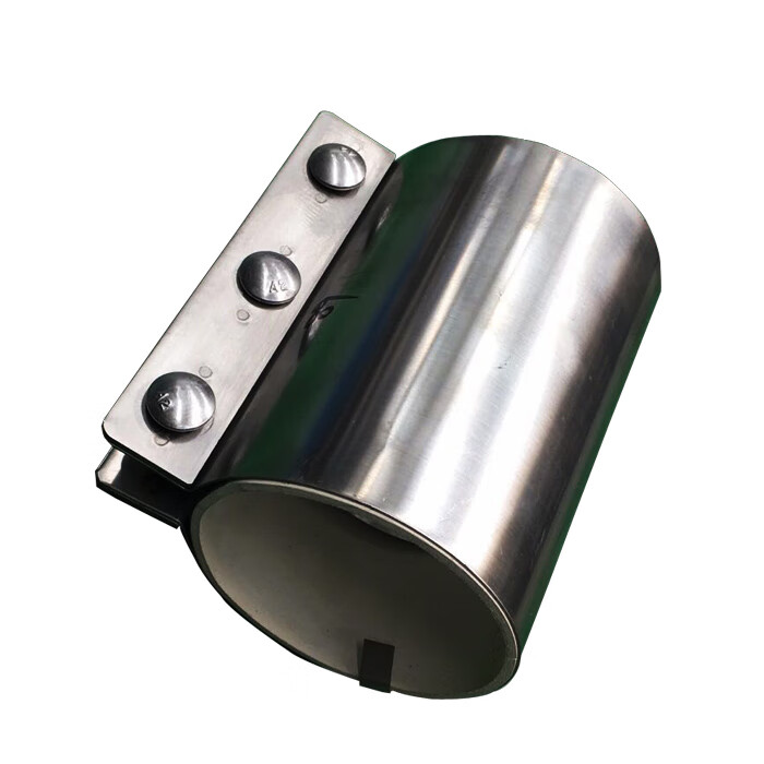 器管道快速接头直管圆管钢管卡箍抱箍管夹哈夫节 (镀锌)管外径38*150