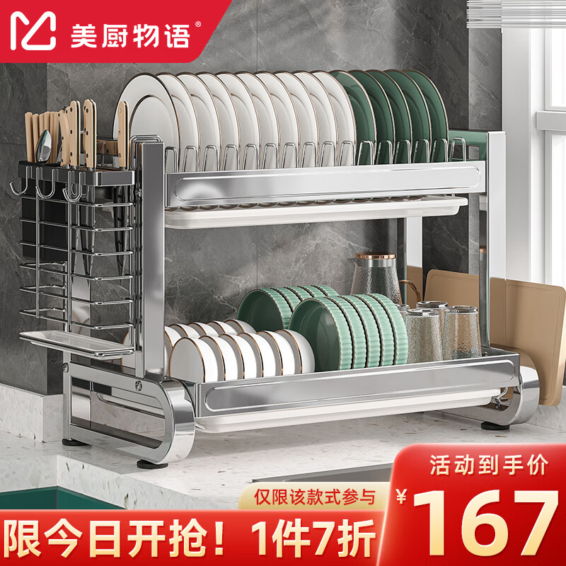 碗碟架最低价在什么时候|碗碟架价格走势图
