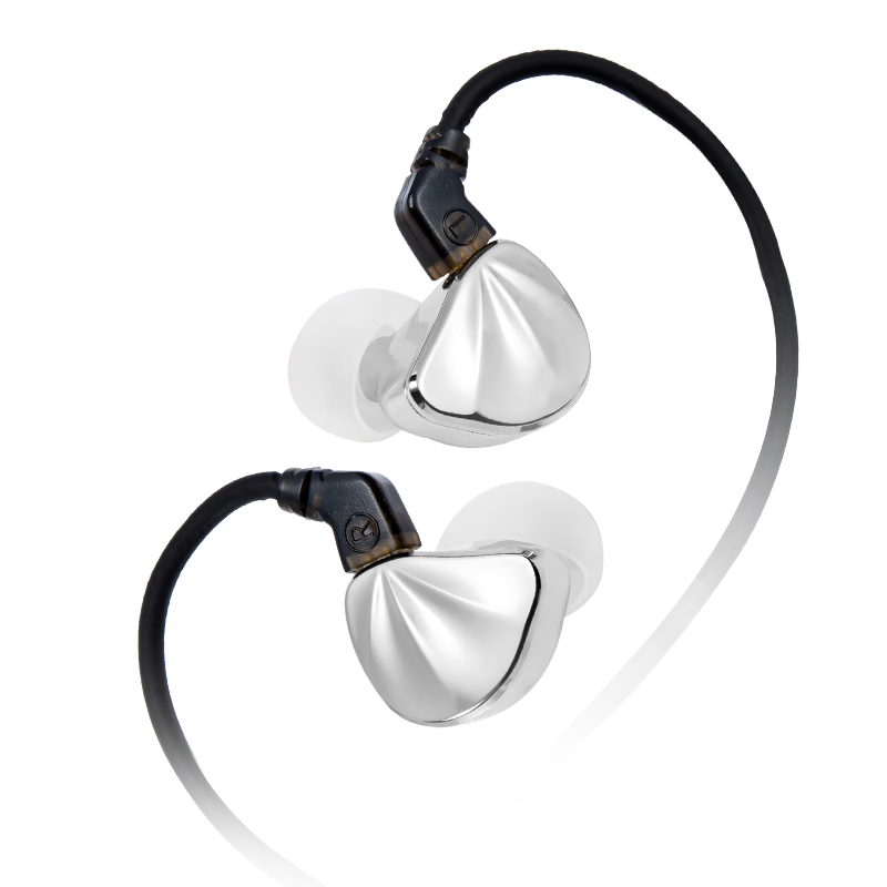REECHO 锐可余音 SG-01 入耳式挂耳式有线耳机 冰川银 3.5mm
