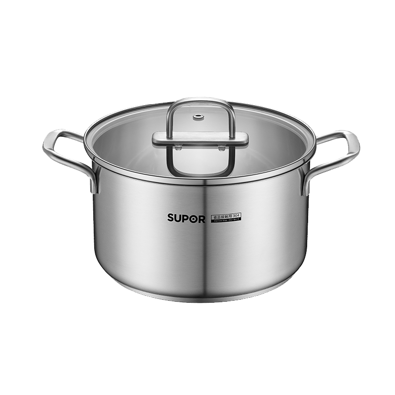 苏泊尔（SUPOR）奶锅304不锈钢热牛奶锅小汤锅电磁炉燃气通用 ST16WA1- 16cm
