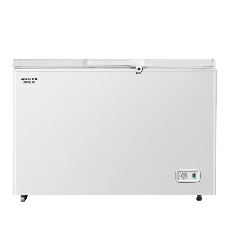 澳柯玛（AUCMA）372升家用冰柜 卧式冷柜雪糕柜 冷藏柜冷冻柜转换冷柜 顶开大容量卧式冰箱 BC/BD-372NE 国家补贴