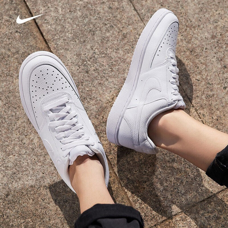 耐克(nike)女鞋春季新款court vision复古皮面运动鞋休闲鞋板鞋 cd