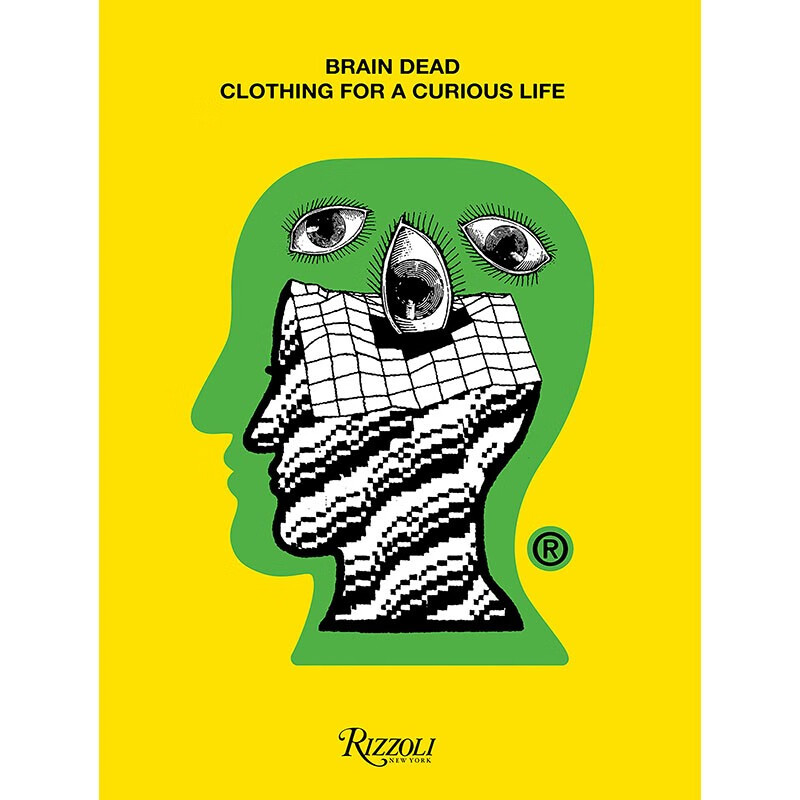 现货 英文原版 Brain Dead Clothing for a Curious Life 脑死亡 好奇生活的服装 Rizzoli Brain Dead 服装设计书籍 红色怎么看?