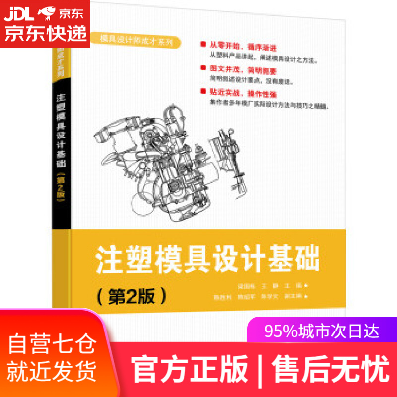 【新华书店】注塑模具设计基础（第2版） 梁国栋 著 电子工业出版社 9787121428012