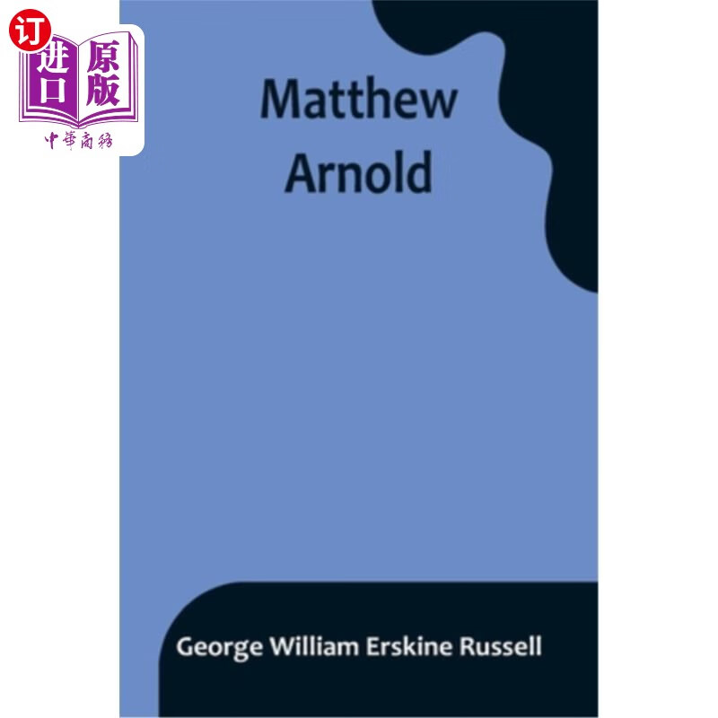 海外直订matthew arnold 马修·阿诺德