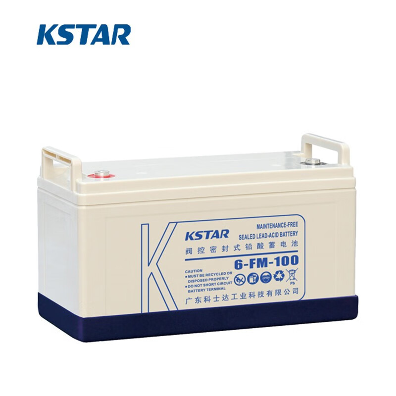 科士达蓄电池6-fm-100 12v100ah 机房ups电源直流屏照明备用电池