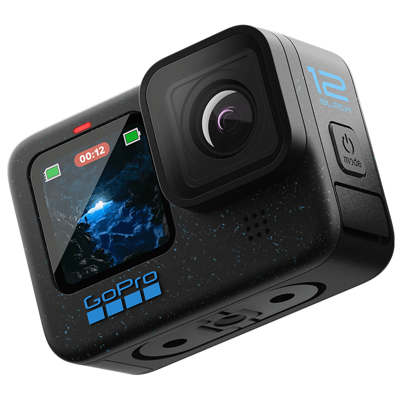 GoPro HERO12 Black防抖�\�酉�C 增���m航�z像�C 防水相�C vlog��水滑雪�z影�z像 【��C+增���p充+128G】