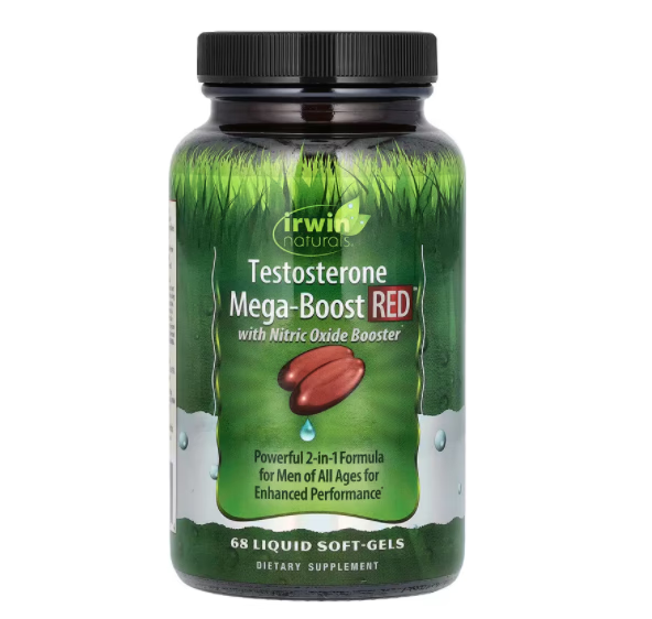 美国Irwin Naturals Testosterone Mega-Boost RED促睾酮素68粒 68粒 京东折扣/优惠券