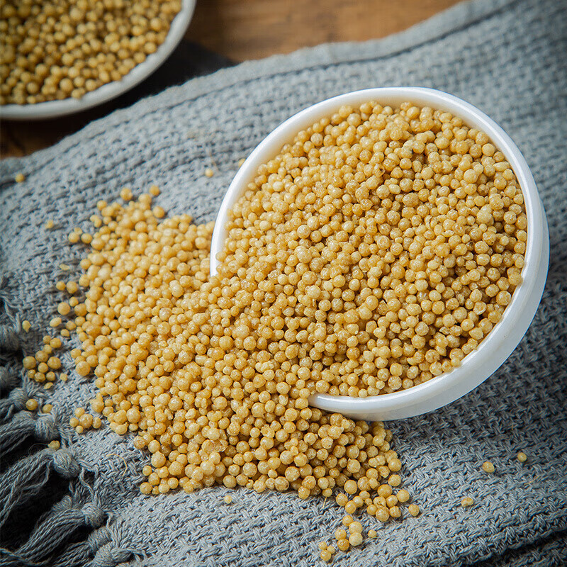 虎钢馋苦荞饭贵州特产黑苦荞麦疙瘩五谷粗粮饱腹荞麦米1kg装