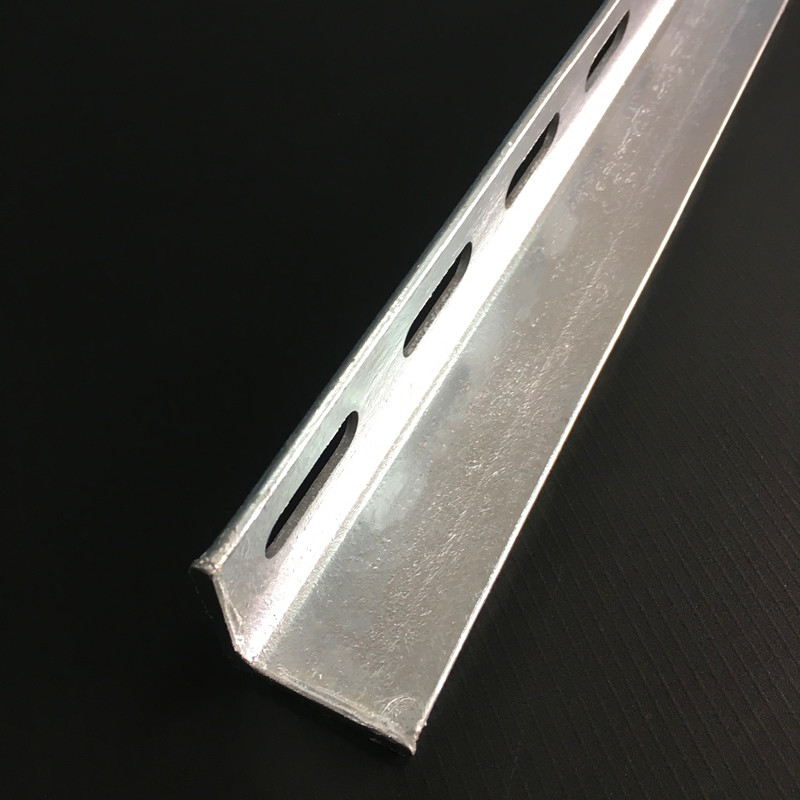 哲弘地多用角钢冲孔多孔热镀锌带孔镀锌角钢加厚国标打孔等边花三角铁