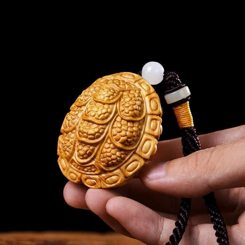 质男士随身盘玩物件富甲天下吊坠挂件 崖柏精雕款富甲天下6厘米左右