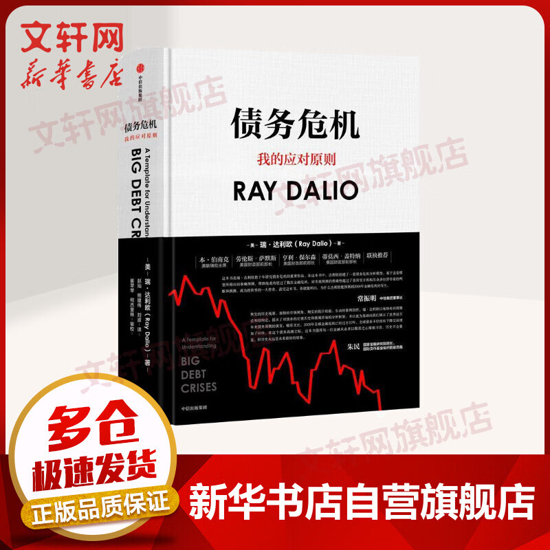 债务危机 我的应对原则 原则作者瑞达利欧新书 桥水ray dalio雷达里奥 中信出版社
