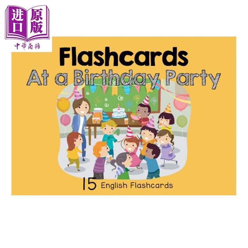新加坡英语学习卡片cpd flashcards:at a birthday party 在生日聚会