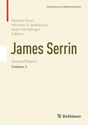 预订 James Serrin. Selected Papers