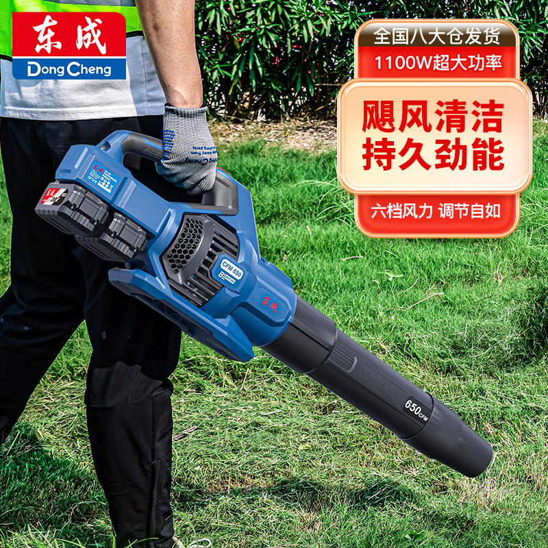 东成吹风机锂电无刷DCQF40171 20V6.0Ah树叶灭火机园林树叶吹风机怎么样,好用不?