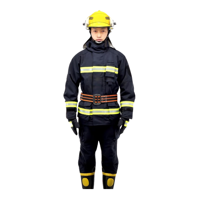 忠茗  3C認(rèn)證消防服 20款消防服 17式消防戰(zhàn)斗服隔熱防火服套裝 17式六件套 XXL180-185