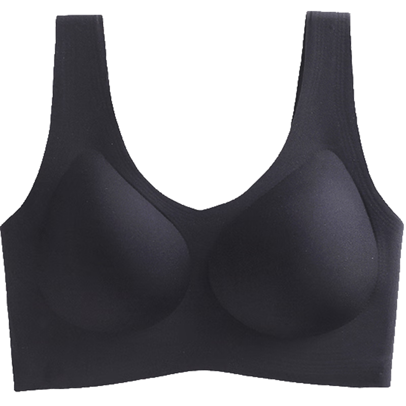 俞兆林2件装女士内衣女文胸无痕内衣收副乳上托无钢圈聚拢胸罩运动内衣