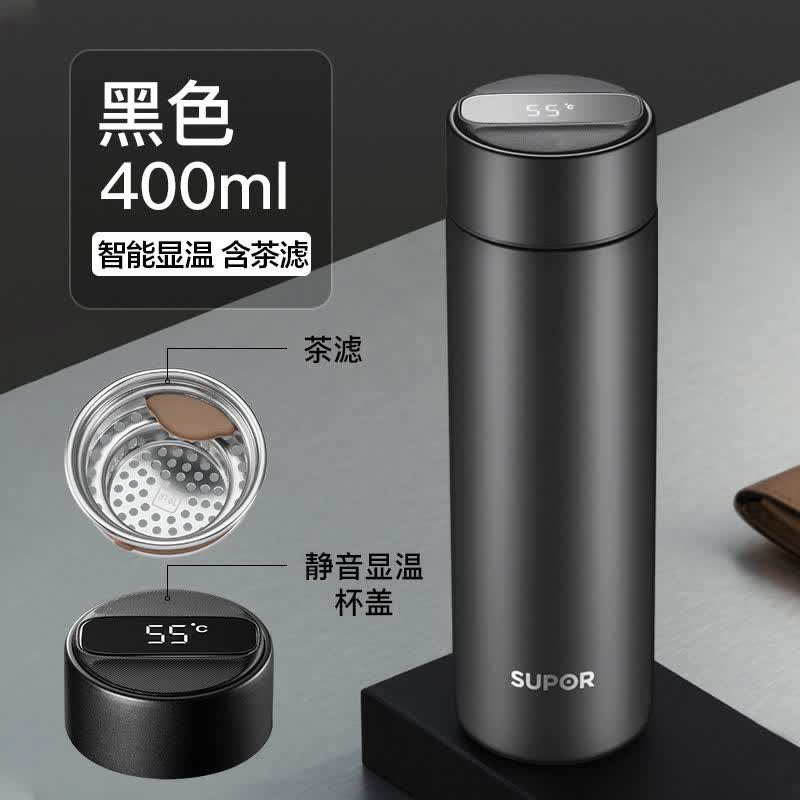 华为智选保温杯同款智能显温316l不锈钢男女士商务水杯户外车载便携