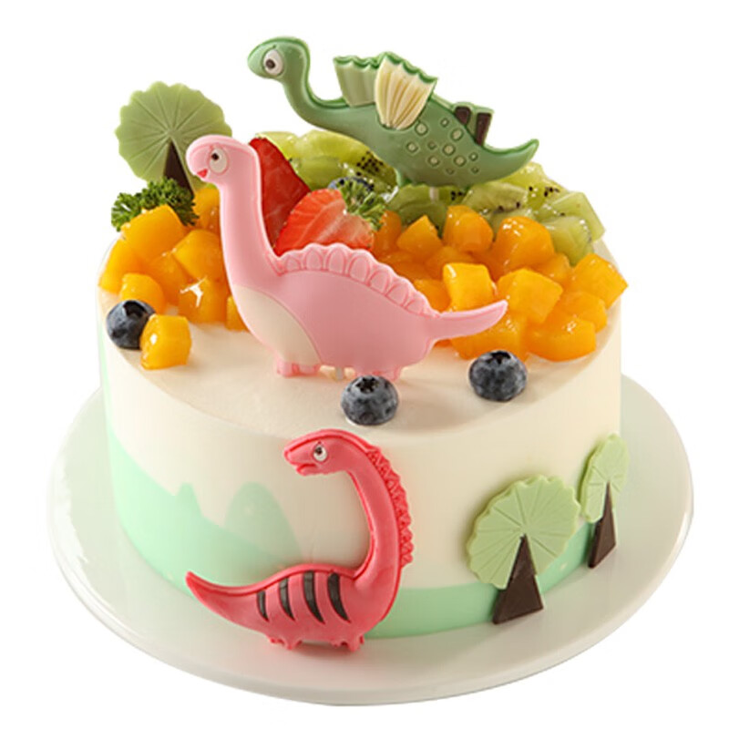 味多美 新鲜蛋糕 生日蛋糕同城配送 水果蛋糕 奶油蛋糕 小恐龙蛋糕
