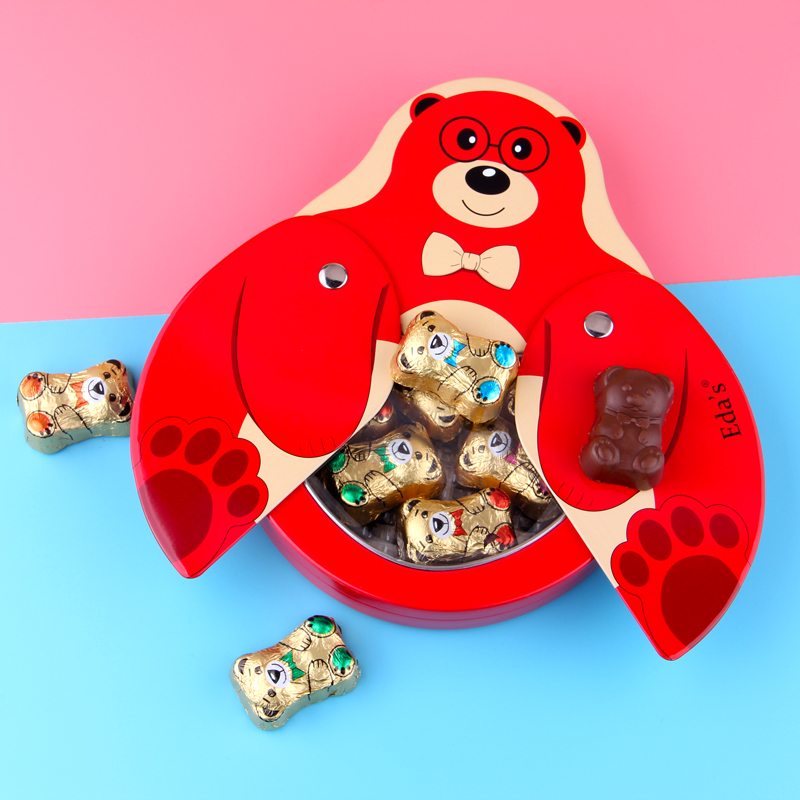 艾达的世界意大利进口零食纯可可脂艾达的世界小飞熊奶油夹心牛奶