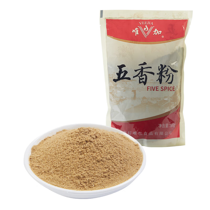 唯加五香粉500g老上海馄饨调料粉烧烤干碟蘸料家用商用批发调味品