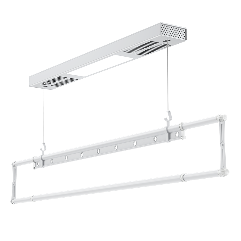 金贵夫人电动晾衣架智能升降阳台晾衣杆单杆小户型自动晒衣架室内家用伸缩折叠全自动凉衣机 A2-SHW