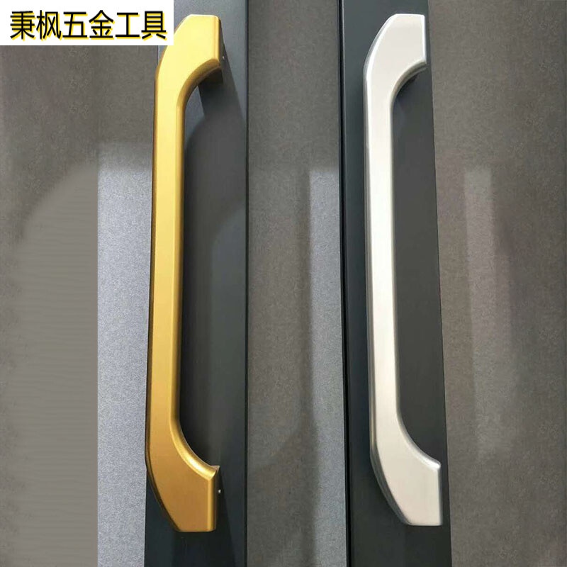 玻璃门拉手推拉门大拉手中空门拉手铝合金拉手明装移门阳台门拉手 砂