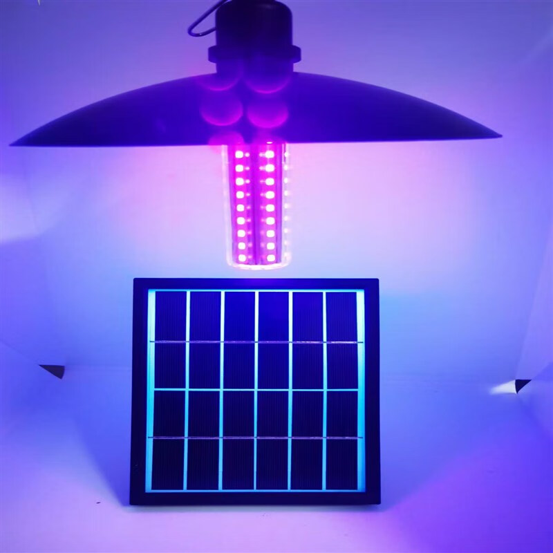 黑光灯诱虫器 太阳能诱虫灯鱼塘杀虫灯养鱼黑光灯引虫果园茶园诱 4400
