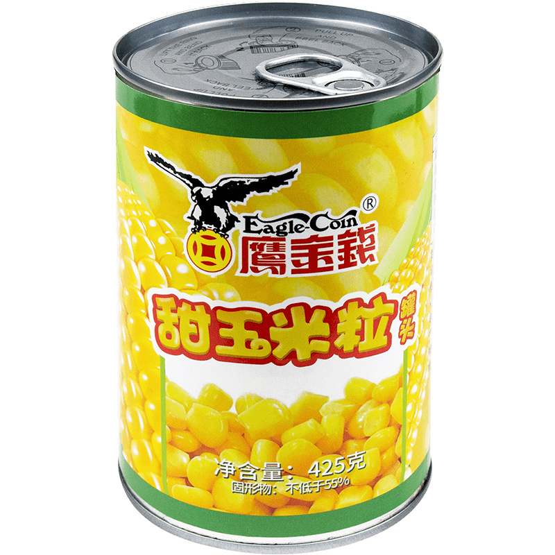 品质保障,鹰金钱甜玉米粒罐头价格走势与服务贴心