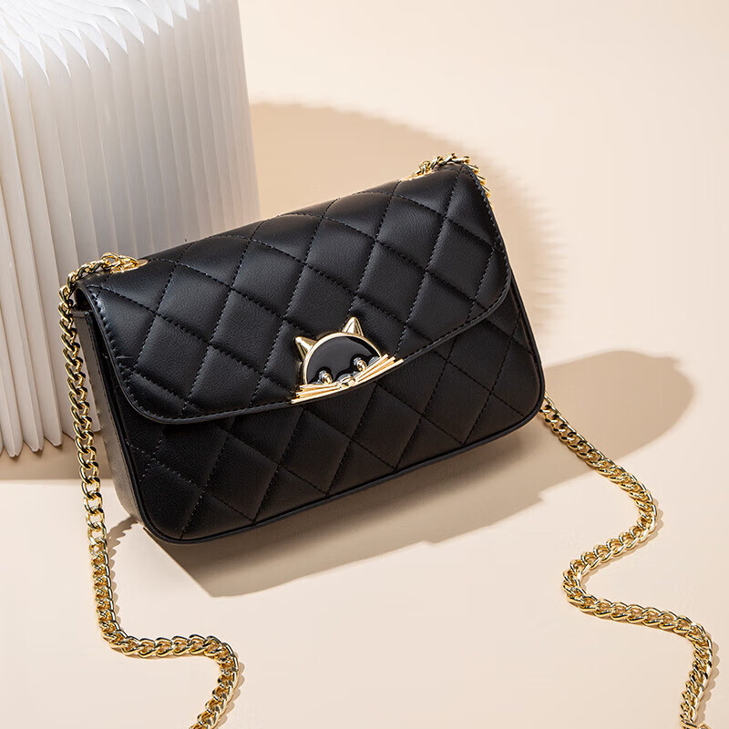 cksy包包女2023小香风链条菱格包时尚百搭潮流小方包单肩斜挎小包