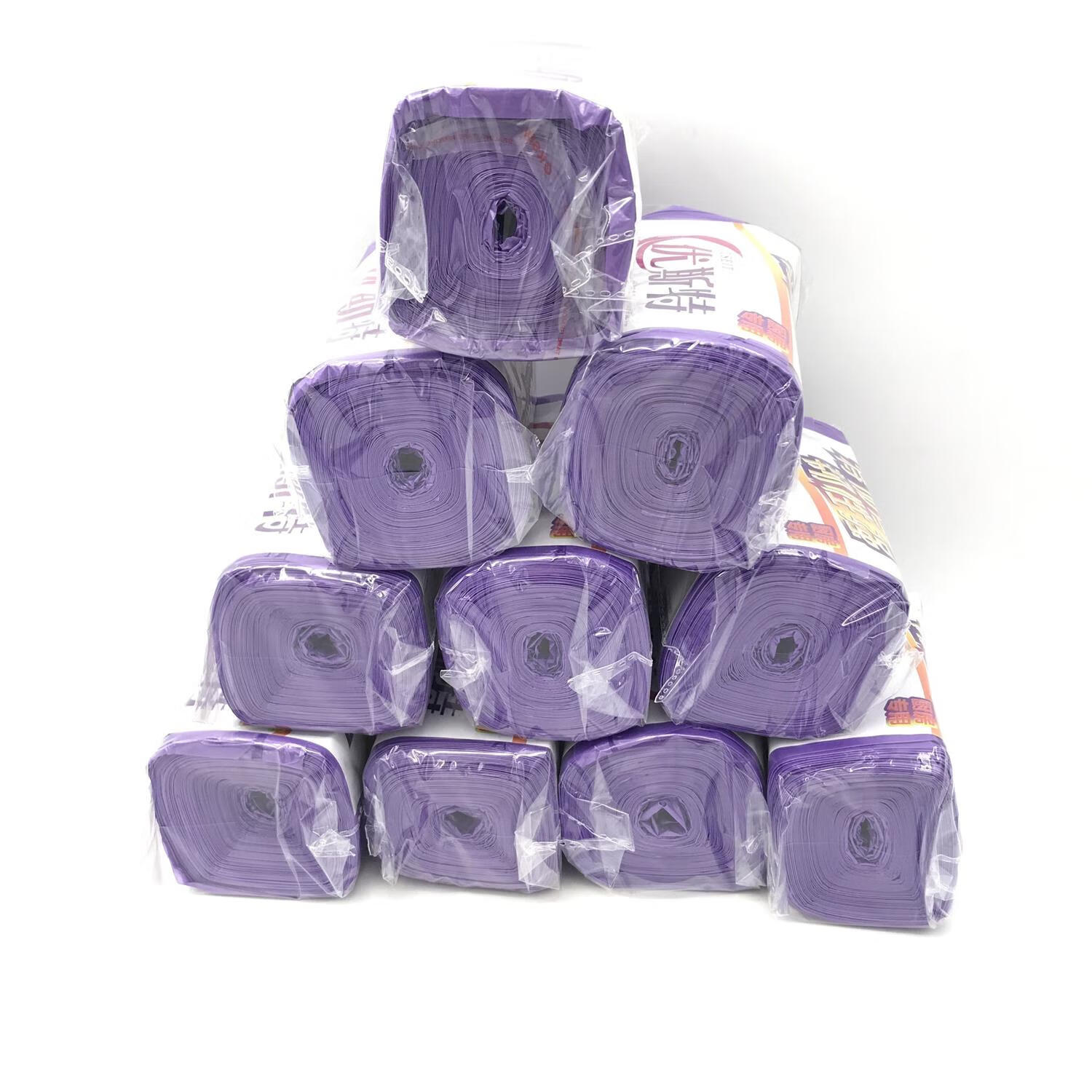 予轩灵优斯特垃圾袋 颜色可选家用厨房一次性塑料袋10卷250只优惠装