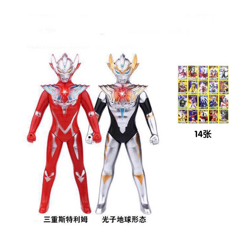 breaza适用于泰迦变身器泰迦炽焱剑发光人偶软胶超人罗布变身器光轮 2