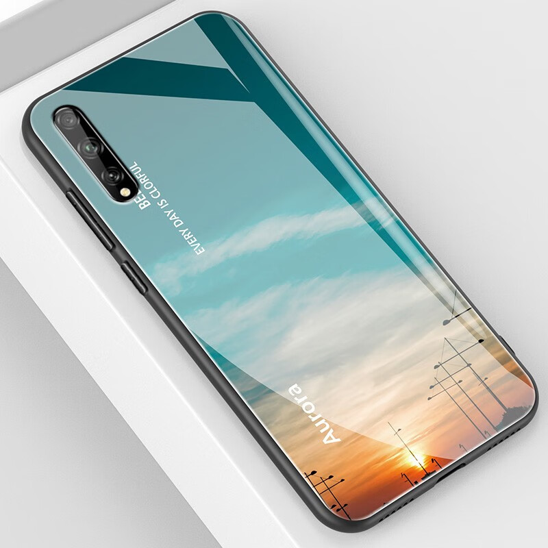 千道 华为畅享10s手机壳玻璃畅享10s保护套男女畅享10s个性创意简约