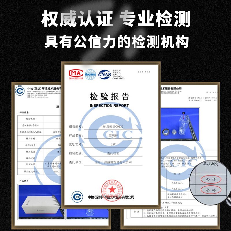 格亚（GEYA）双层玻璃杯高档茶杯男商务办公水杯泡茶杯养生杯子办公定制礼品 黑色【礼盒装】400ml