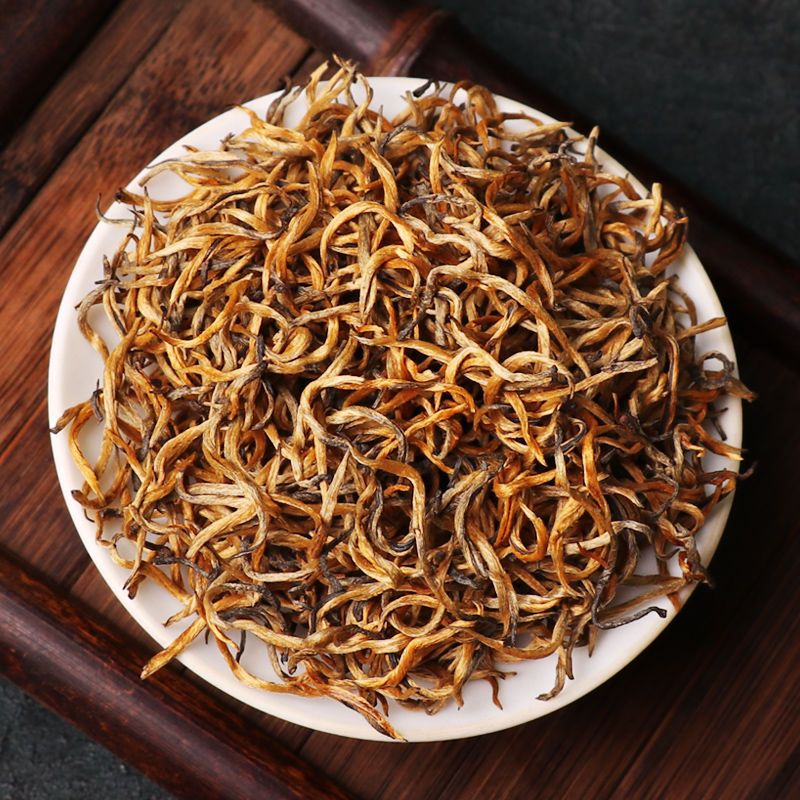 食芳溢2024明前新茶英德红茶 英红九号9号头春纯芽古树金豪 250克袋装
