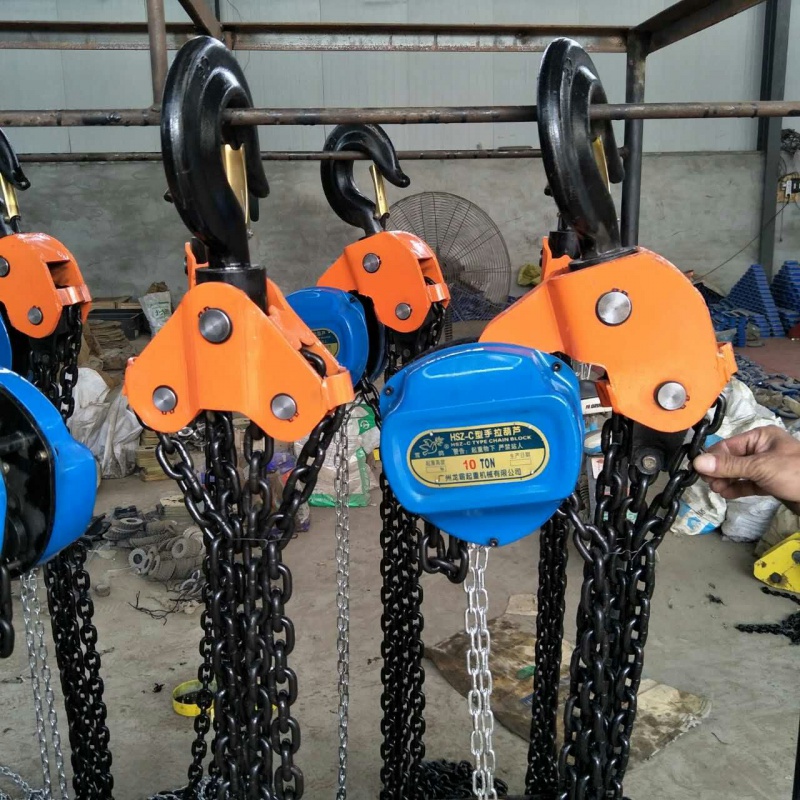 定制适用于手拉葫芦小型手动倒链起重机吊机1t2t3t5吨3米6米便携式