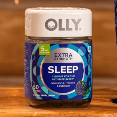 olly美国软糖加强版50粒褪黑素退黑素 1瓶