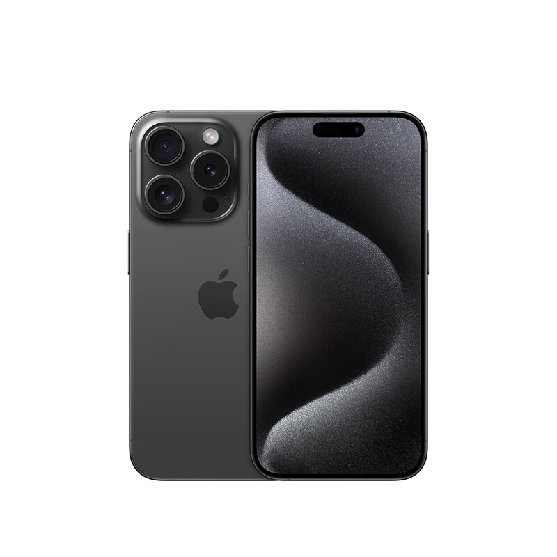 Apple iPhone 15 Pro 256GB 黑色钛金属A3104手机 支持移动联通电信5G MTQ83CH/A【企业客户专享】