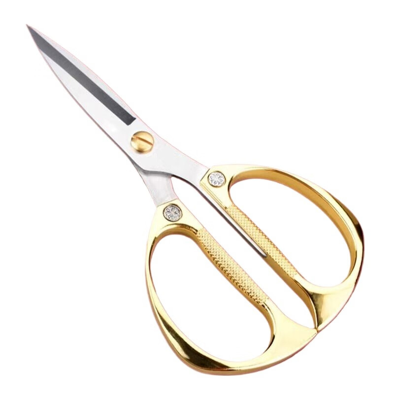 剪刀不锈钢家用合金强力厨房剪刀剪菜手工专用大剪刀剪布 K82 K26银色合金剪【大号】1把 京东折扣/优惠券