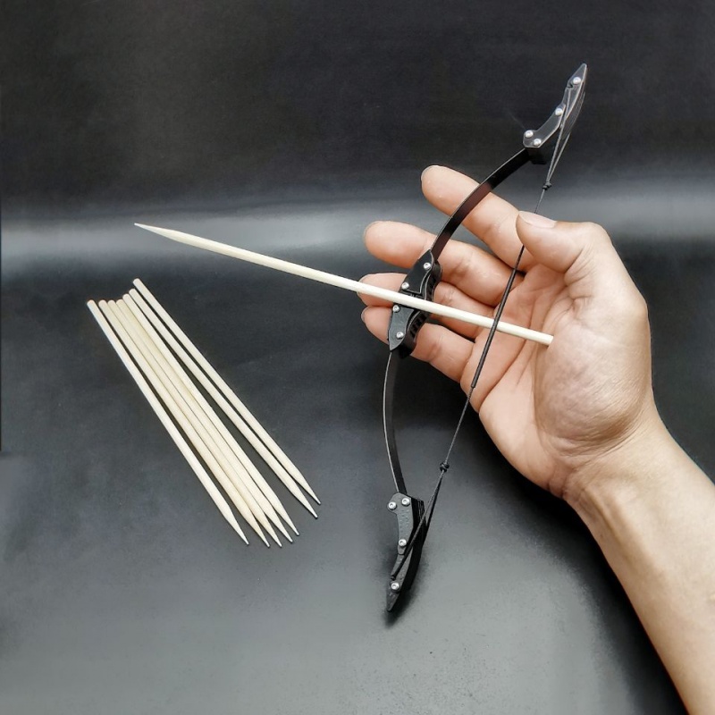 弓箭成人微型反曲弓袖珍弓竞技射箭传统弓小型弓射击运动成人迷你口袋