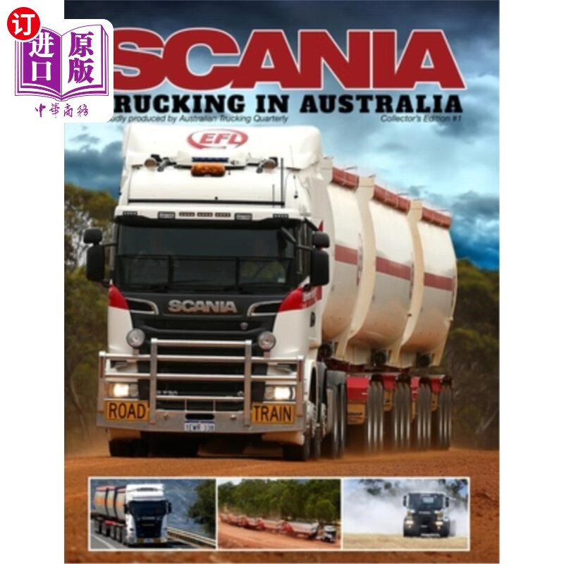 海外直订scania - trucking in australia 斯堪尼亚-澳大利亚的卡车