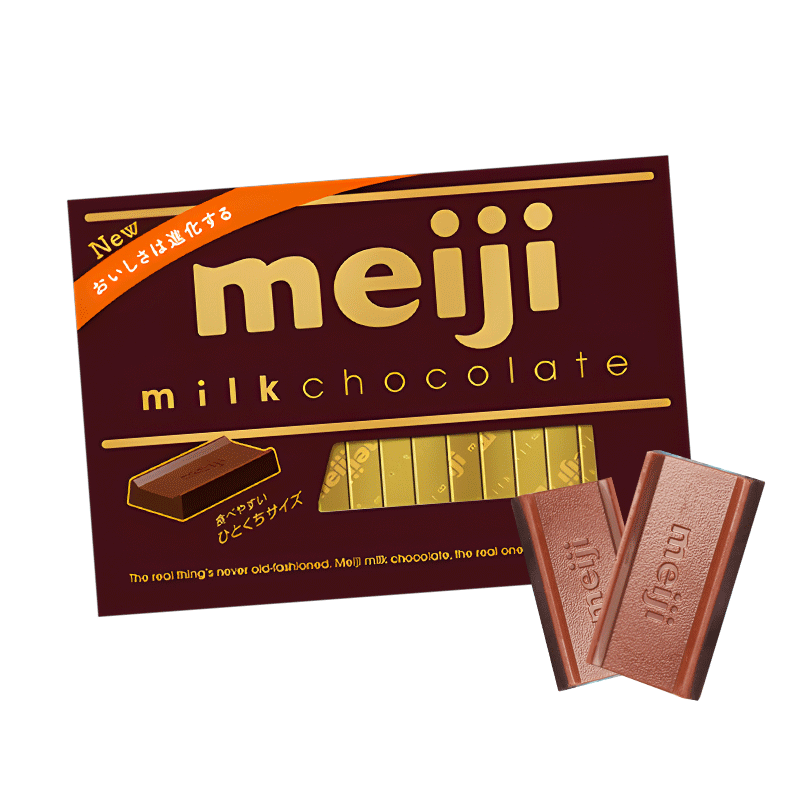 meiji 明治 钢琴巧克力 牛奶味 120g